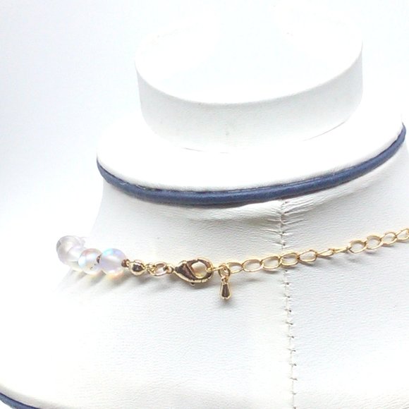 Acrylic Beaded Necklace 12-15" Lobster Clasp - Picture 5 of 8